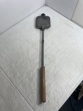 Cocina de campamento / parrilla-sándwich aluminio fundido pastel hierro, bonito 23,5" segunda mano  Embacar hacia Mexico