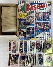 Álbum de pegatinas de béisbol Panini 1993 con juego parcial y pegatinas adicionales segunda mano  Embacar hacia Mexico