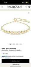 Swarovski tennisarmband vergol gebraucht kaufen  Essen