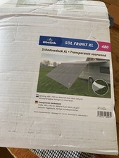 Transparente vorderwand markis gebraucht kaufen  Limburg a. d. Lahn