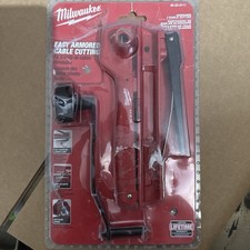 Cortador de cabo blindado Milwaukee 48-22-6111 com braçadeira de armadura autoajustável comprar usado  Enviando para Brazil
