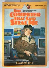 Usado, Vtg 1983 The Computer That Said Steal Me Elizabeth Levy Scholastic Apple Book comprar usado  Enviando para Brazil