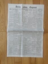 Antique newspaper 1900. for sale  FAVERSHAM