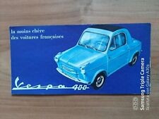 Vespa 400 pieghevole usato  Albenga
