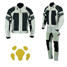 Usado, Motorradanzug Herren Motorradkombi Motorrad Jacke Hose Kombi Mit Protektoren comprar usado  Enviando para Brazil