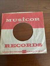 Musicor sleeve original for sale  UK