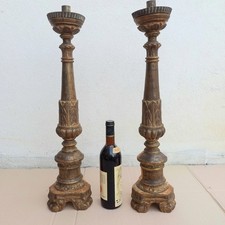 Coppia candelieri antiquarito usato  Canelli