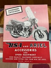 1958 BSA y Ariel Accesorios y Equipos de Velocidad Catálogo 24 Páginas Excelente segunda mano  Embacar hacia Mexico