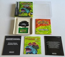 Pokemon Leaf Green VGC Completo Na Caixa Novo Na Caixa Nintendo Game Boy Advance PAL Genuíno  comprar usado  Enviando para Brazil