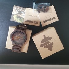Wood uhr holz gebraucht kaufen  Hamburg