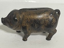 Cast iron pig for sale  Ponca City