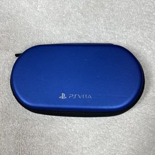 Estojo de transporte PS VITA azul bolsa de viagem capa dura com zíper Ilex comprar usado  Enviando para Brazil