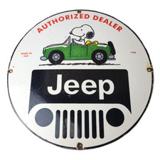 Vintage jeep sign for sale  Houston