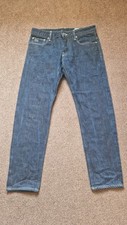 Jeans cônico G-STAR RAW 3301 - W30 L30 - Azul marinho - Ótimo estado - Masculino comprar usado  Enviando para Brazil