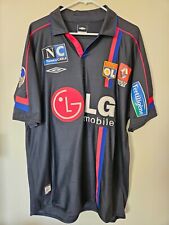 Olympique Lyonnais OL - França - camisa usada - Eric Abidal maillot porte, usado comprar usado  Enviando para Brazil