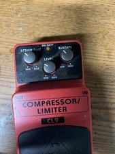 Pedal de efeitos de guitarra Behringer compressor/limitador CL9 limitador, usado comprar usado  Enviando para Brazil