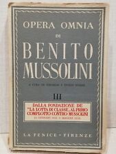Opera omnia benito usato  Trieste