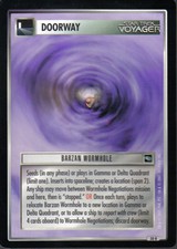 STAR TREK CCG VOYAGER CARTÃO RARO BURACO DE MINHOCA BARZAN comprar usado  Enviando para Brazil