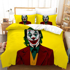 Conjunto de roupa de cama coringa 3 peças capa de edredom macia conjunto fronhas presentes comprar usado  Enviando para Brazil