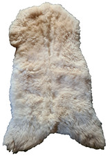 Lammfell schaffell beige gebraucht kaufen  Teisnach