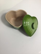 Creuset green heart for sale  Nampa