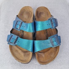 Sandali birkenstock blu usato  Marano di Napoli