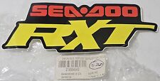 1 NOVO Adesivo Defletor Genuíno SeaDoo RXT 260 RS Adesivo Emblema NOS OEM 219904543 comprar usado  Enviando para Brazil