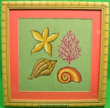 Custom needlepoint shells for sale  USA