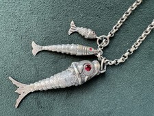 Antique silver fish for sale  ELLESMERE PORT