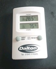 Thermo hygrometer digital for sale  ROCHFORD