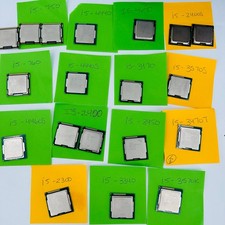 Lote misto de 19 processadores Intel Core i5 2400 750 3340 3470 4460 4570 4690 , usado comprar usado  Enviando para Brazil