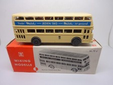 Wiking: Büssing D2U DD-Bus "Trink Milch",  Linie 19 in  OKT  Nr.72d  (GK58), usado comprar usado  Enviando para Brazil