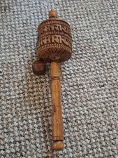Vintage handcarved wood for sale  BISHOP AUCKLAND