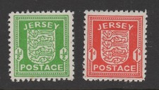 Jersey. J1-J2. Conjunto de ocupação de guerra 1941 x 2 valores. Perfeito estado desmontado. comprar usado  Enviando para Brazil