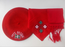 Béret basque foulard d'occasion  Hasparren