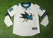 CAMISA DE HÓQUEI NO GELO SAN JOSE SHARKS #88 BURNS 2017/2018 AWAY FANATICS TAMANHO P comprar usado  Enviando para Brazil