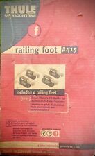 Thule railing foot for sale  Mount Airy