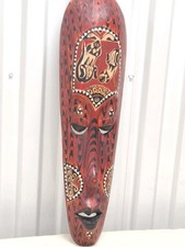 masks 5 wooden carved for sale  Sandown
