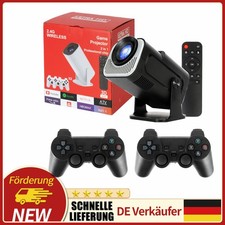 Używany, Projektor Projektor 4K WiFi Bluetooth Android TV Kino domowe Mini Przenośny 2x kontroler na sprzedaż  Wysyłka do Poland