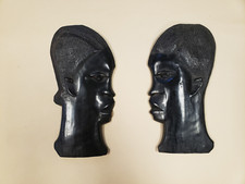 pair carved wooden heads for sale pair carved wooden heads for sale Oakland