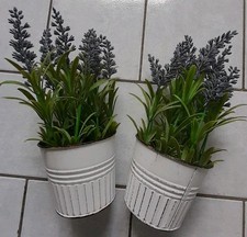 Lavendel kunstblumen kunstpfla gebraucht kaufen  Schleiden