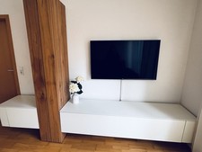 Wohnwand hülsta weiß gebraucht kaufen  Weingarten