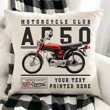 Personalised motorbike cushion for sale  BRIDGNORTH