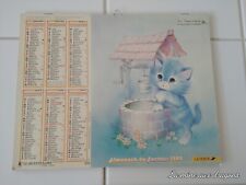 Calendrier 1989 poste d'occasion  Saint-Etienne