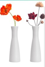 Vaso de flores de plástico composto cônico alto, botão pequeno pacote com 2 comprar usado  Enviando para Brazil