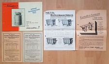 Prospekte preislisten 1935 gebraucht kaufen  Dresden