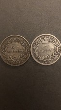 1867 1868victoria shillings for sale  SHEFFIELD