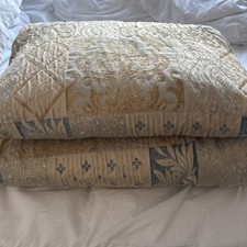 Pair jacquard patchwork for sale  WELLING