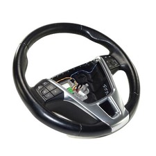 Leather steering wheel d'occasion  Expédié en Belgium