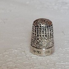 Dé coudre argent d'occasion  Saint-Yorre